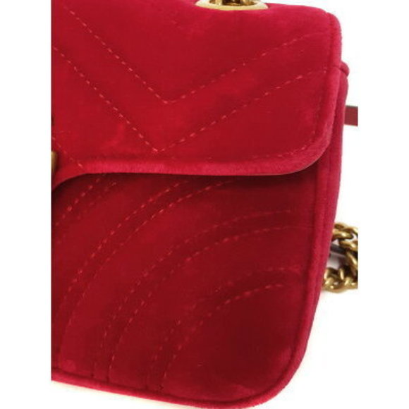 Gucci GG Marmont Quilted Bag Chain Shoulder Bag - Picture 4 of 8